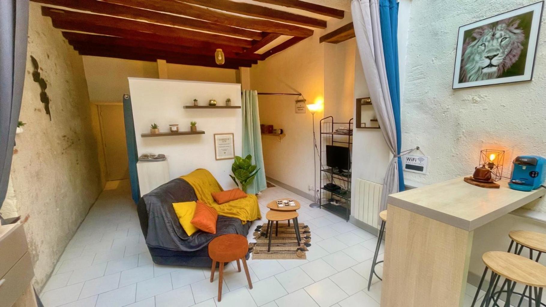 Studio Cosy Hypercentre Terrasse Blois Exterior foto